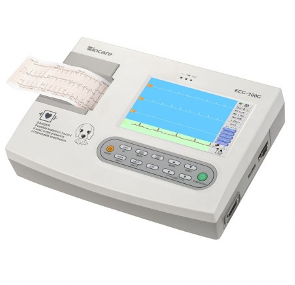 BIOCARE ECG-300G VETERİNER EKG CİHAZI